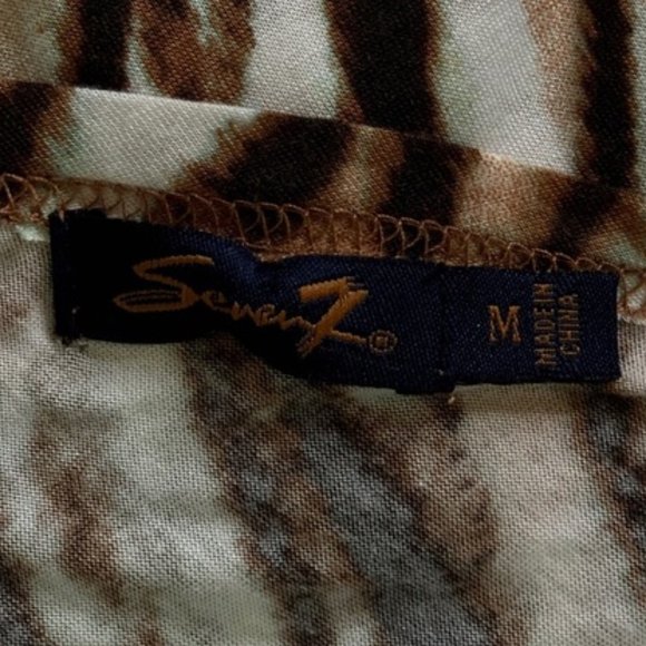 Sexy, Asymetrical Zebra Print Off Shoulder Dress - Picture 5 of 5